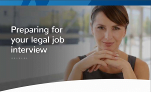 preparing for your legal job interview